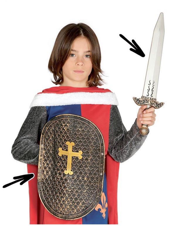 Escudo con Espada Medieval