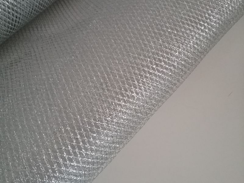 Red Malla lurex PLATA