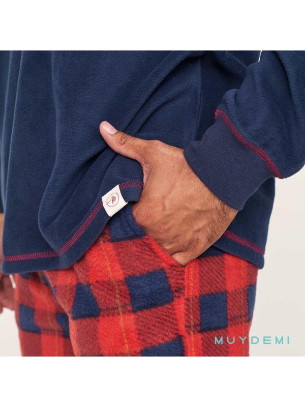 Pijama hombre micropolar mistery