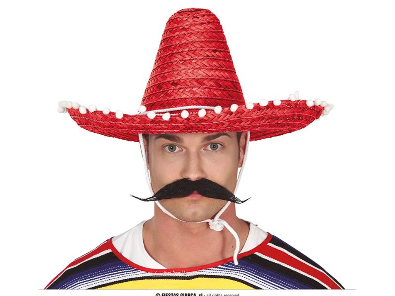 Sombrero Mexicano Rojo