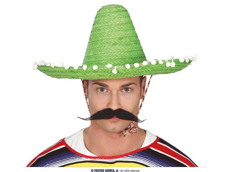 Sombrero Mexicano verde