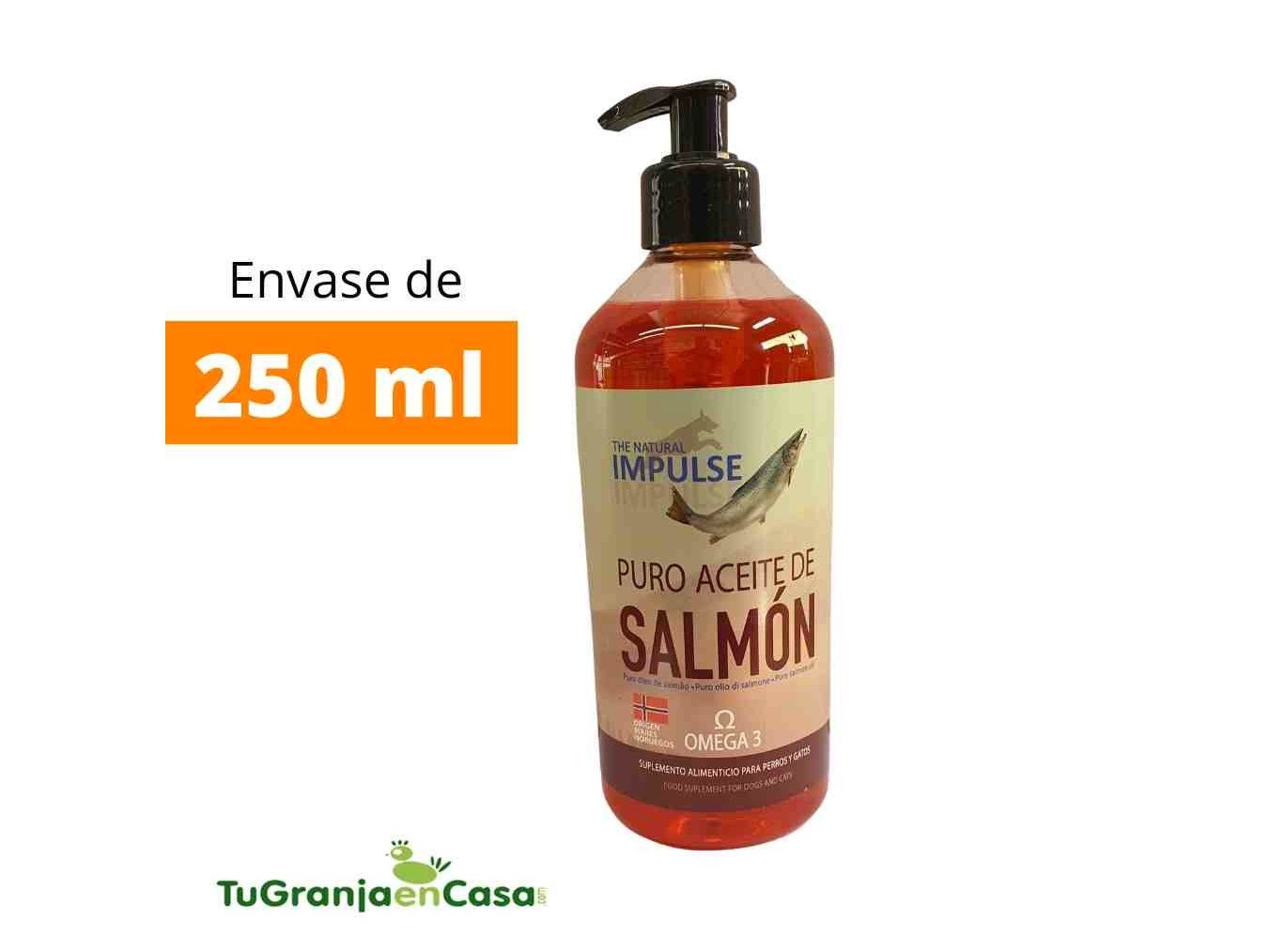 Aceite de salmón “The Natural Impulse”